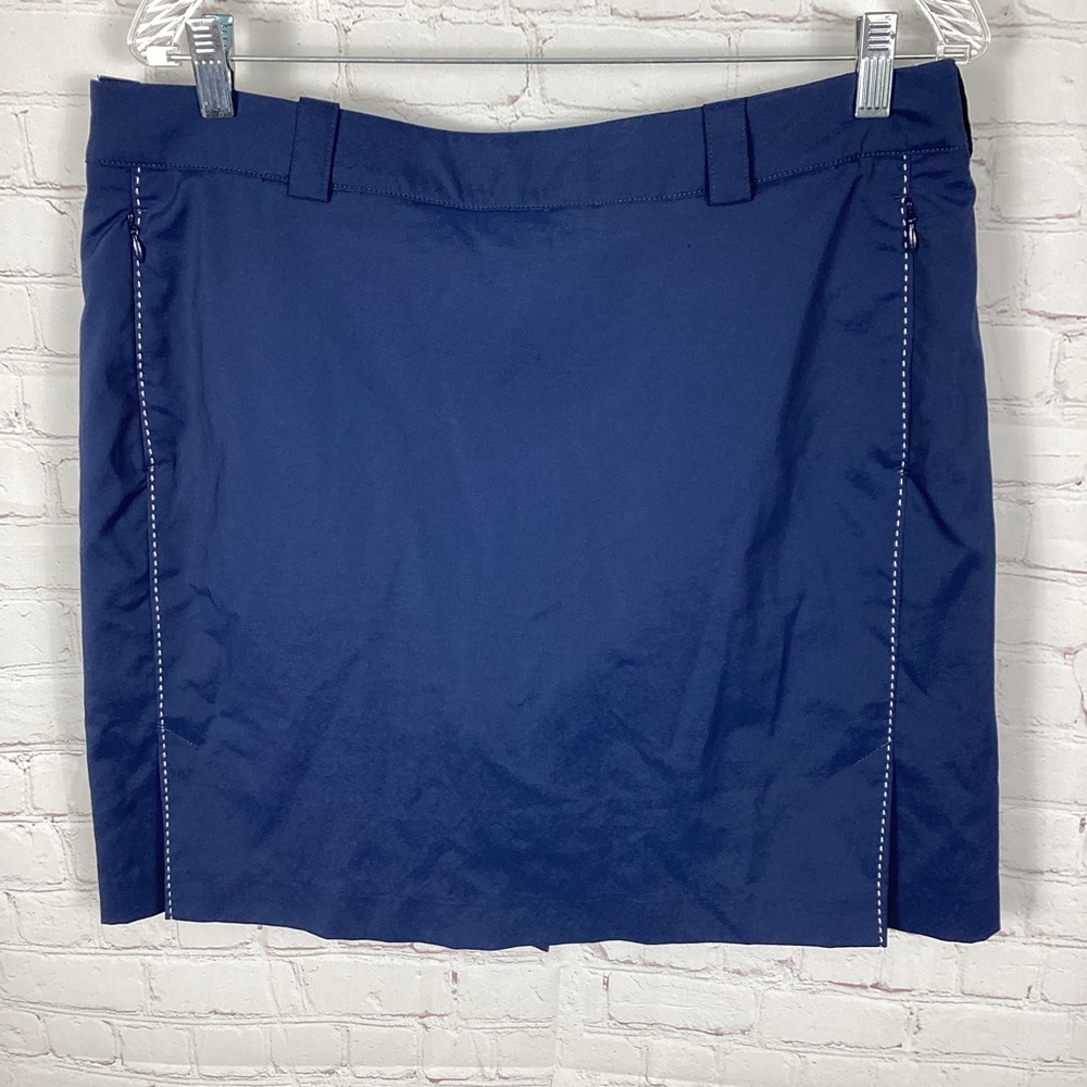 Nike Golf Tour Performance Dri-Fit‎ Golf Skirt Skort Women’s Size 14 Navy Blue
